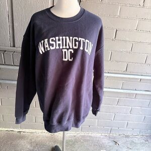 MV Sport Washington DC Crewneck Sweater - Dark Blue
